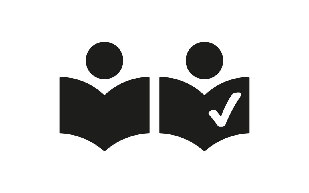 Ratgeber und Icon für Leichte Sprache vom BMAS